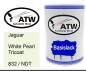 Preview: Jaguar, White Pearl Tricoat, 832 / NDT: 500ml Lackdose, von ATW Autoteile West.